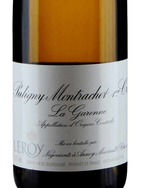 Maison Leroy, Puligny-Montrachet Premier Cru, La Garenne