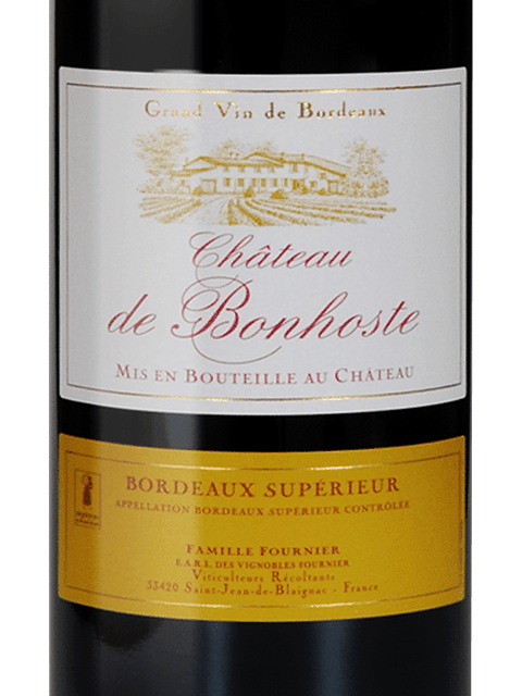 Chateau de Bonhoste, Bordeaux Superieur