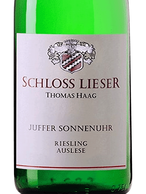Schloss Lieser, Brauneberger Juffer Sonnenuhr Riesling Auslese Goldkapsel Nr14, Mosel