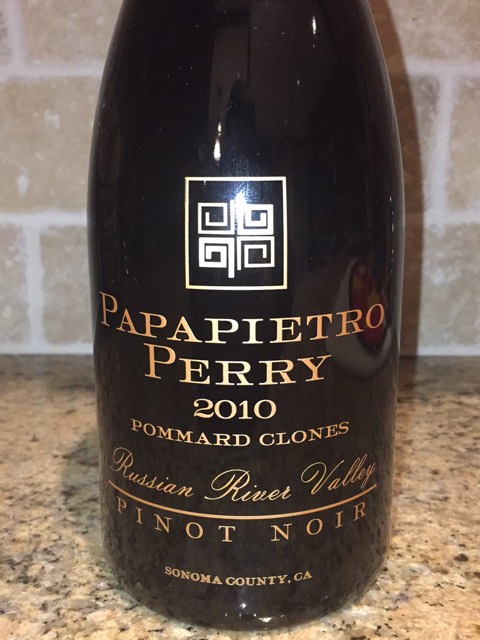 Papapietro Perry, Pommard Clones Pinot Noir, Russian River Valley