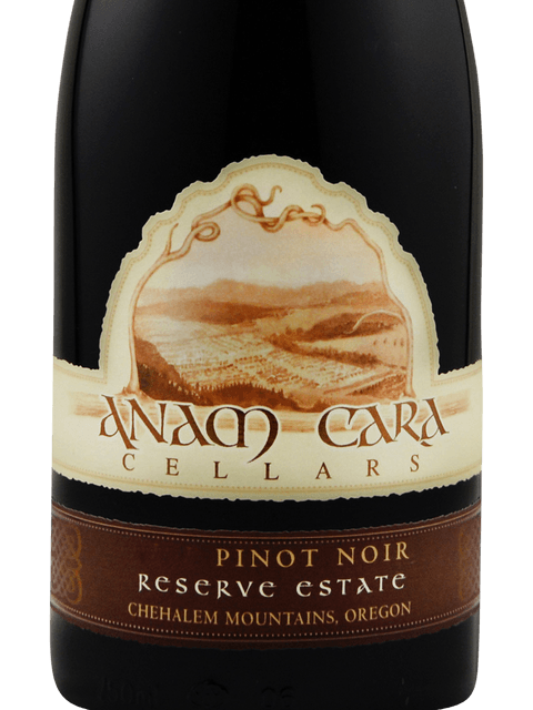 Anam Cara Cellars, Reserve Estate Pinot Noir, Willamette Valley