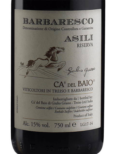 Ca del Baio, Barbaresco, Asili Riserva
