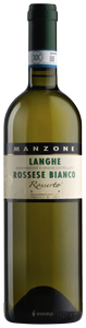 Giovanni Manzone, Langhe, Rosserto Rossese Bianco