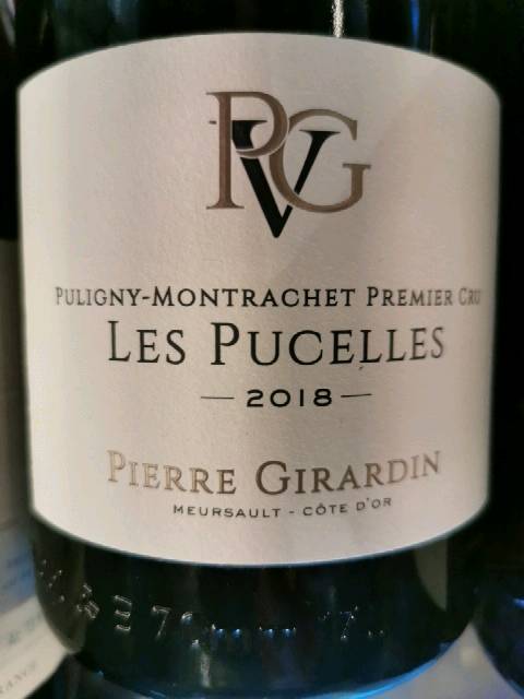Pierre Girardin, Puligny-Montrachet Premier Cru, Les Pucelles