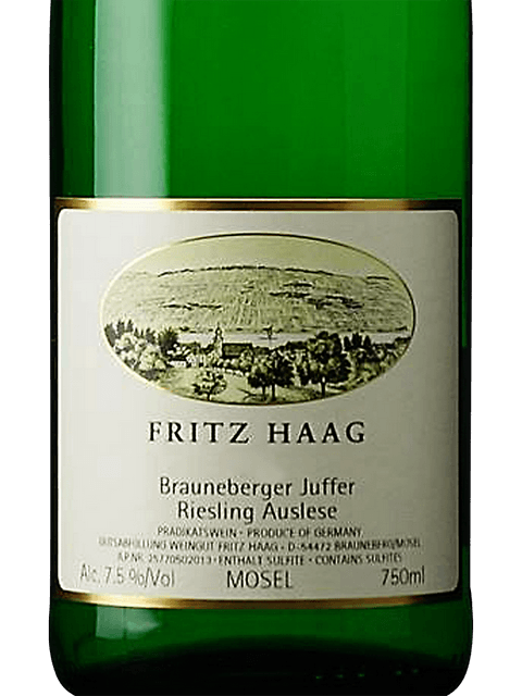 Fritz Haag, Brauneberger Juffer Riesling Auslese, Mosel