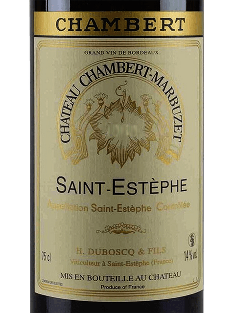 Chateau Chambert-Marbuzet, Saint-Estephe