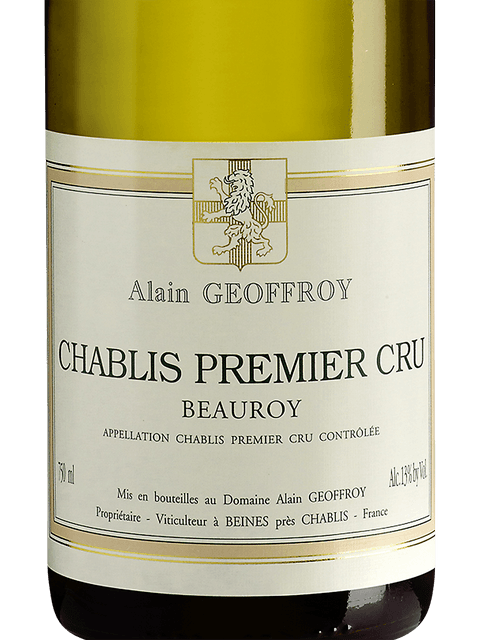 Alain Geoffroy, Chablis, Signature