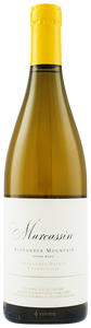 Marcassin, Alexander Mountain Upper Barn Chardonnay, Alexander Valley