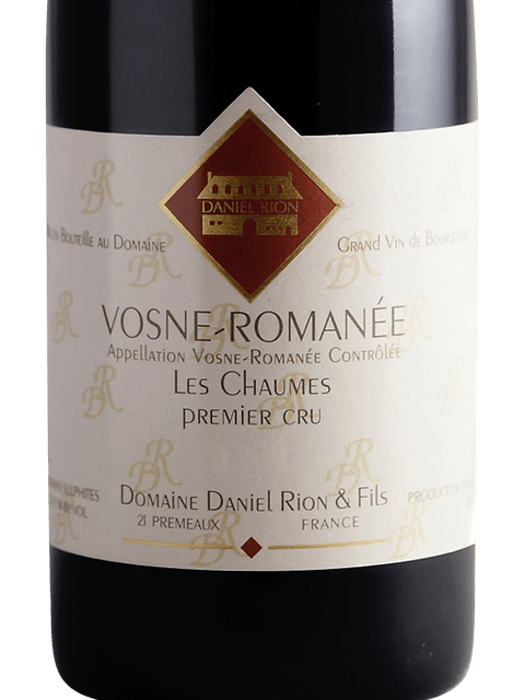 Domaine Daniel Rion & Fils, Vosne-Romanee Premier Cru, Les Suchots