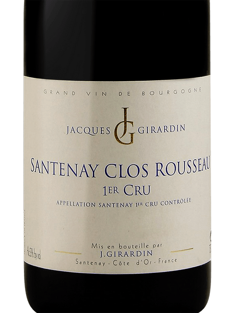 Jacques Girardin, Santenay Premier Cru, Clos Rousseau