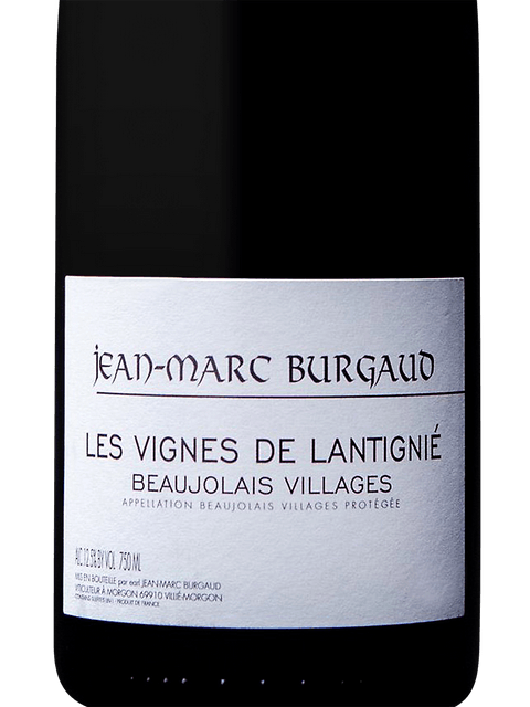 Jean-Marc Burgaud, Villages Vignes Lantignie, Beaujolais-Villages