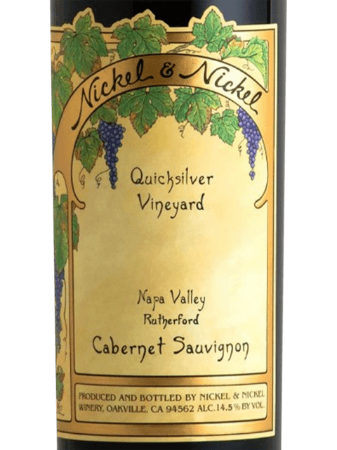 Nickel & Nickel, Quicksilver Cabernet Sauvignon, Rutherford