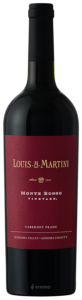 Louis Martini, Monte Rosso Vineyard Cabernet Franc, Sonoma Valley
