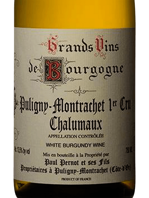 Paul Pernot, Puligny-Montrachet Premier Cru, La Garenne