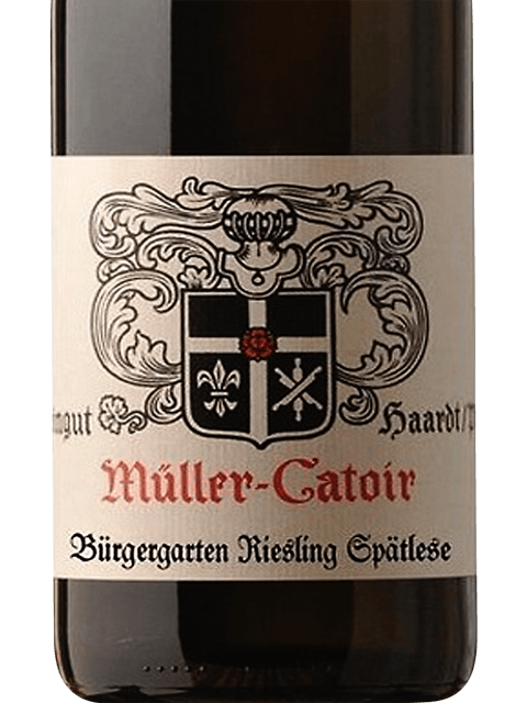 Muller-Catoir, Haardter Burgergarten Riesling Auslese, Pfalz