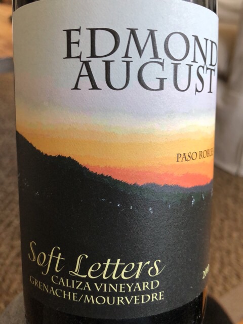 Edmond August, Soft Letters, Paso Robles