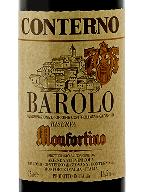 Giacomo Conterno, Barolo, Monfortino Riserva