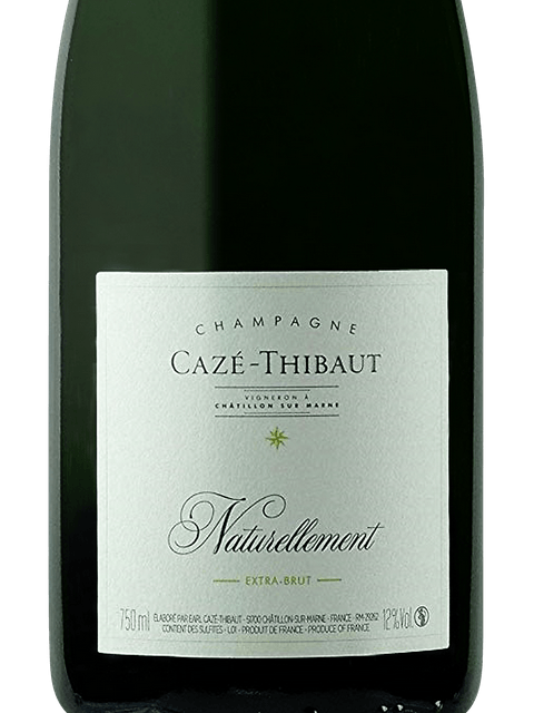 Caze-Thibaut, Naturellement Extra Brut NV, Champagne