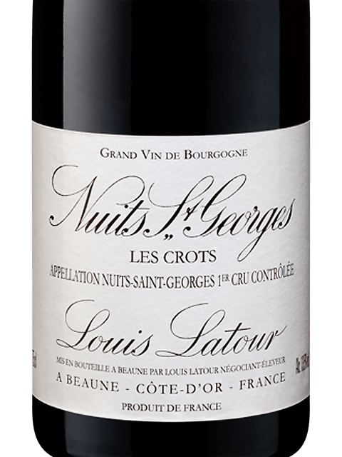 Louis Latour, Nuits-Saint-Georges Premier Cru, Les Crots