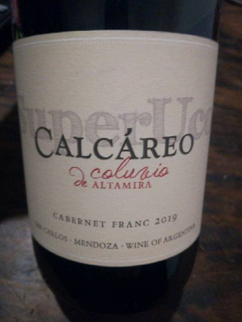 Superuco, Calcareo Granito Cabernet Franc, Tupungato