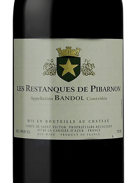Chateau de Pibarnon, Restanques Pibarnon, Bandol