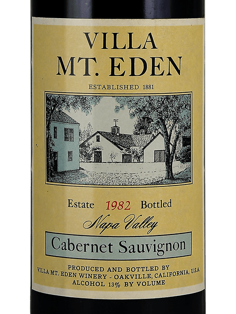 Villa Mt. Eden, Cabernet Sauvignon, Napa Valley