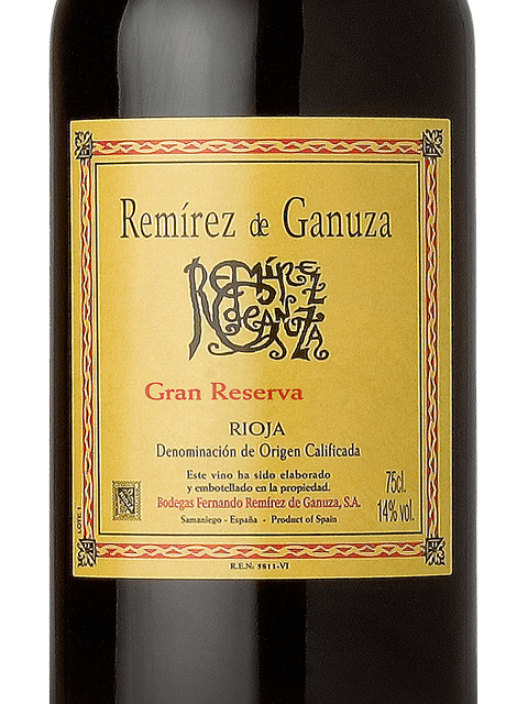 Remirez de Ganuza, Gran Reserva Blanco, Rioja