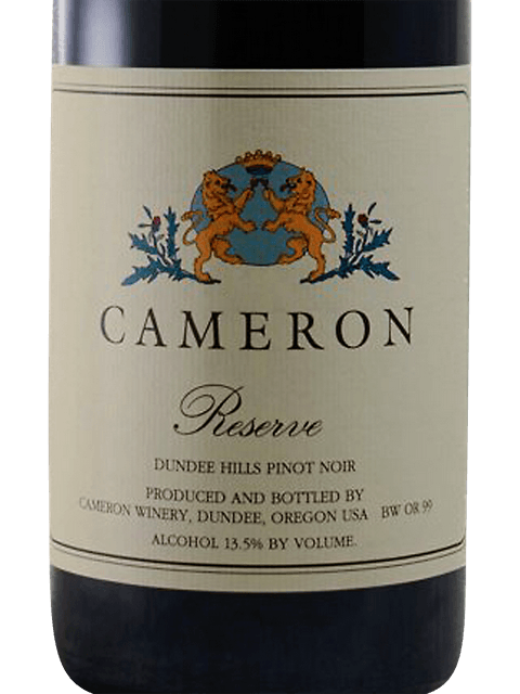 Cameron, Reserve Pinot Noir, Dundee Hills