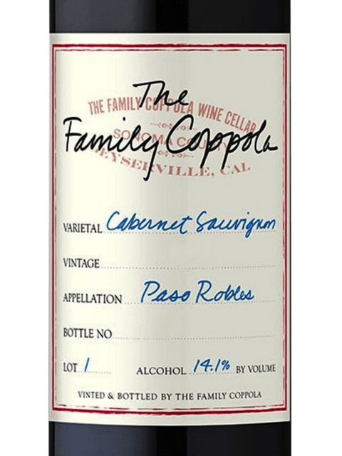 Francis Coppola, Cabernet Sauvignon, Napa Valley