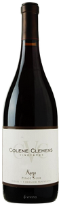 Colene Clemens, Margo Pinot Noir, Willamette Valley