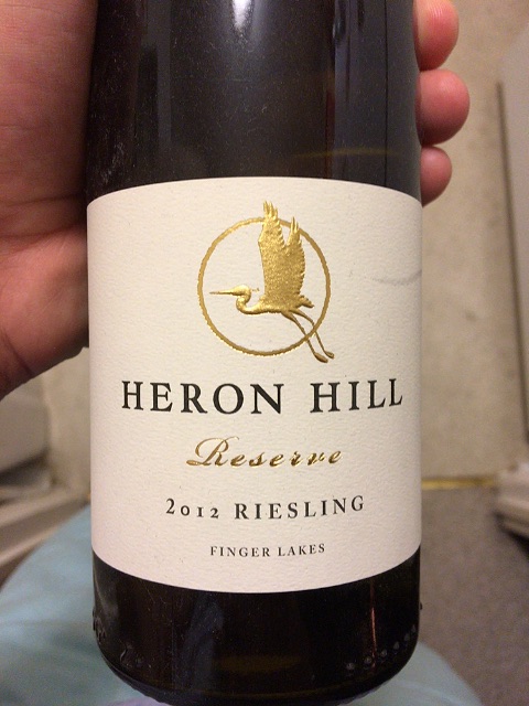 Heron Hill, Riesling Reserve, Finger Lakes