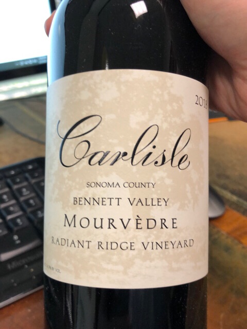 Carlisle, Mourvedre, Sonoma County