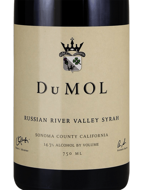 DuMOL, Syrah, Russian River Valley