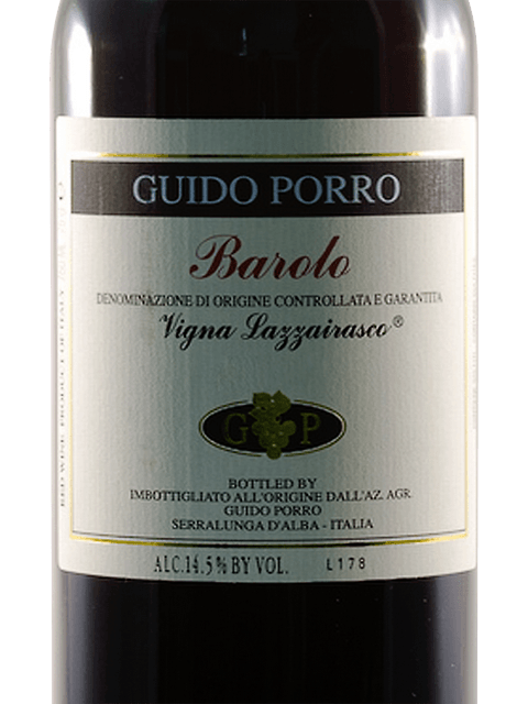 Guido Porro, Barolo, Vignarionda