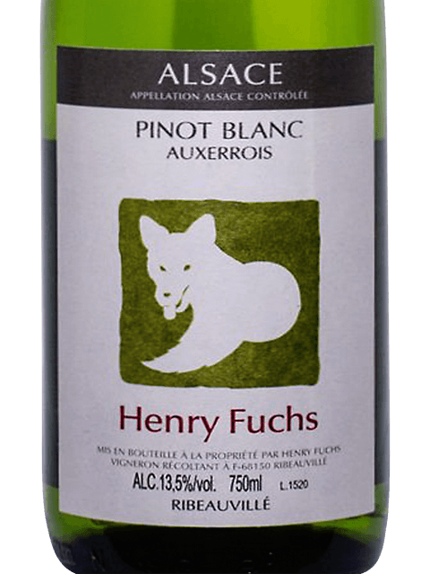 Henry Fuchs, Pinot Gris Tzigane