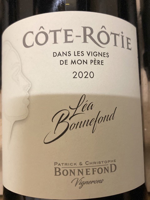 Patrick & Christophe Bonnefond, Dans les Vignes de Mon Pere, Cote Rotie