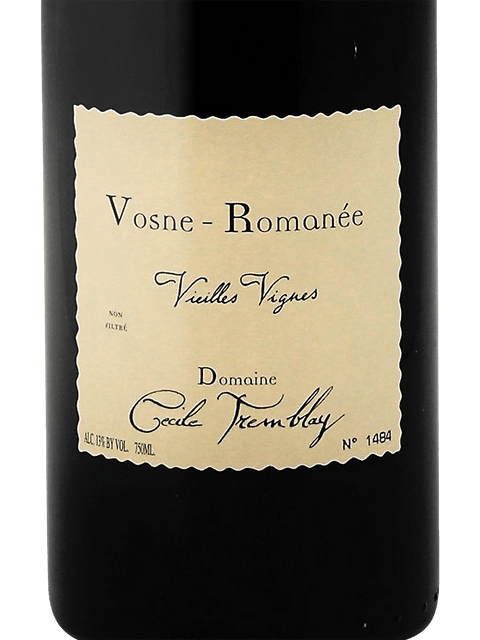 Domaine Cecile Tremblay, Vosne-Romanee, Vieilles Vignes
