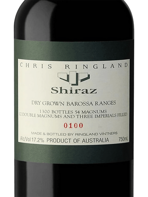 Chris Ringland, Ranges Shiraz, Barossa Valley
