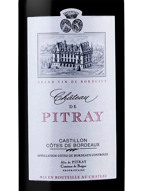 Chateau de Pitray, Les Prairies, Castillon-Cotes de Bordeaux