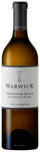 Warwick, Professor Black Sauvignon Blanc, Stellenbosch