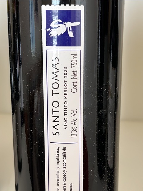 Santo Tomas, ST Merlot, Baja California