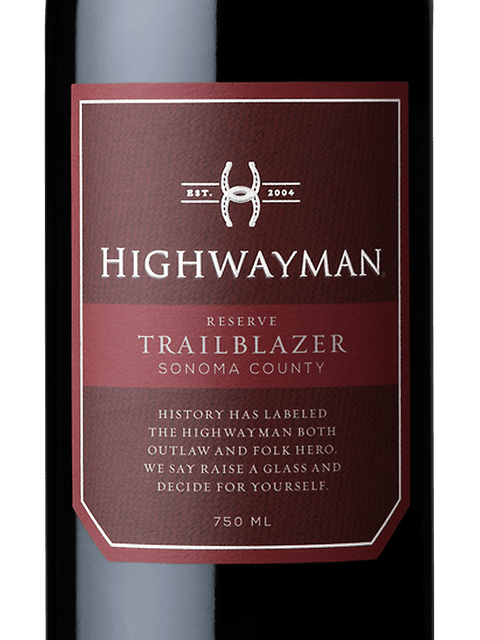 Highway 12, Highwayman Reserve Trailblazer, Sonoma County