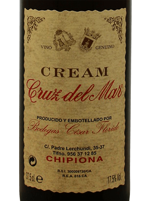 Bodegas Cesar Florido, Cruz del Mar Amontillado, Jerez