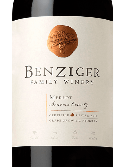 Benziger, Merlot, Sonoma County