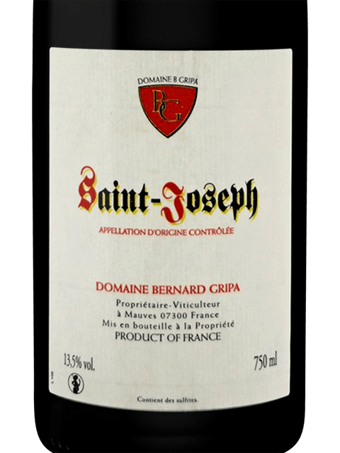 Domaine Bernard Gripa, Parady, Saint-Joseph