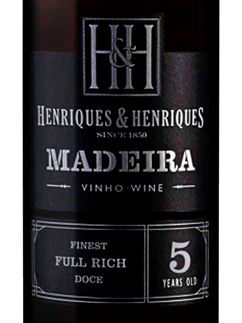 Henriques & Henriques, Finest Full Rich 5 YO, Madeira
