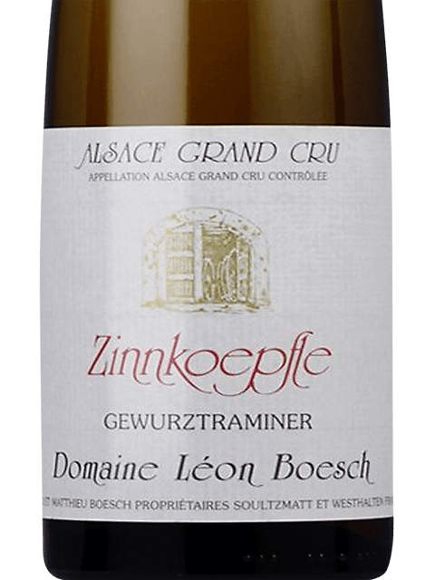 Domaine Leon Boesch, Zinnkoepflee Gewurztraminer, Alsace