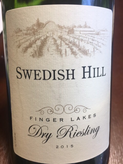 Swedish Hill, Riesling, Finger Lakes