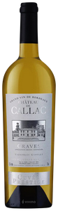 Chateau de Callac, Prestige Blanc, Graves