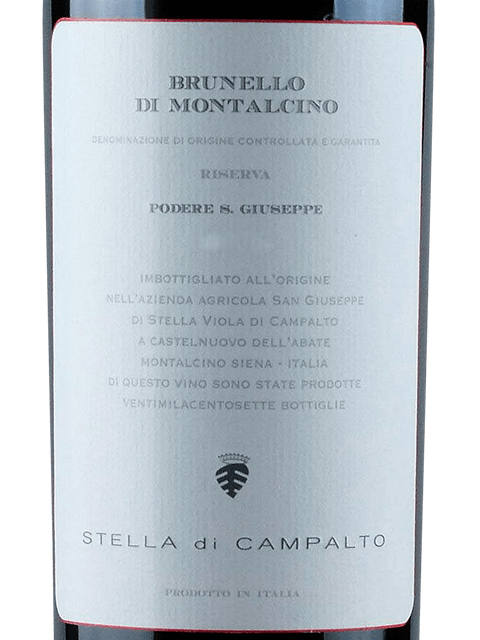 Stella di Campalto (Podere S.Giuseppe), Brunello di Montalcino